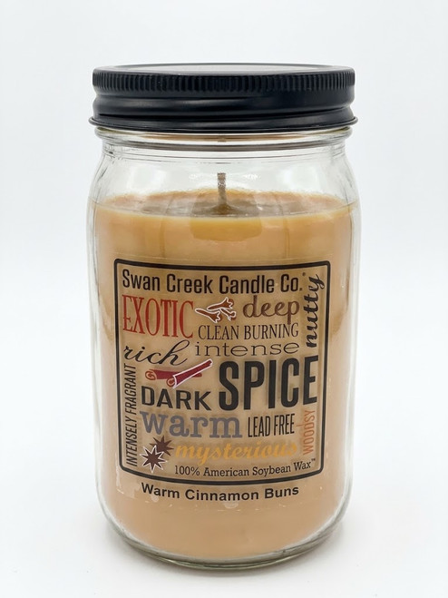 Warm Cinnamon Buns 24 oz. Jar Candle