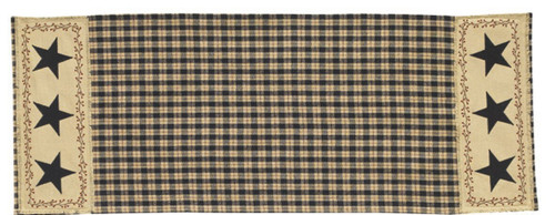 Star Patch Table Runner - 36"L Star Patch Table Runner - 36"L