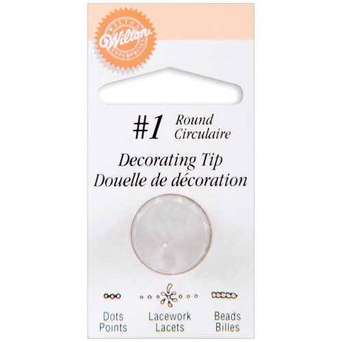 #1 Decorating Tip - Wilton #1 Decorating Tip - Wilton