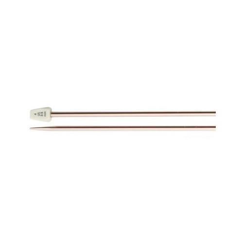 Susan Bates Silvalume Single Point Knitting Needles 10"-Size: 4/3.5mm