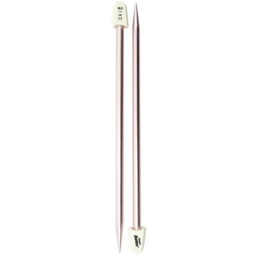 Susan Bates Silvalume Single Point Knitting Needles 10"-Size: 11/8mm