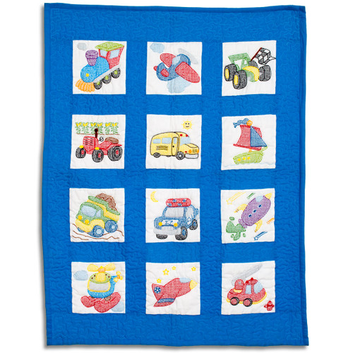 Transportation Nursery Quilt Blocks