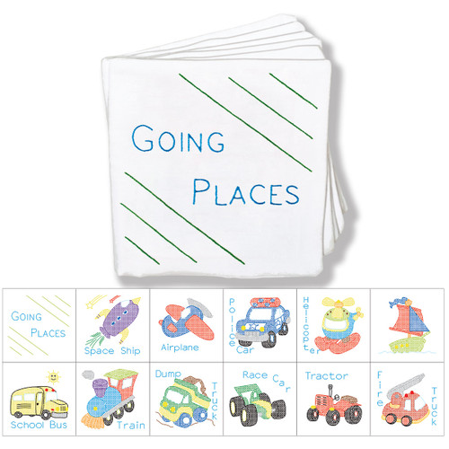 Transportation Cloth Nursery Book