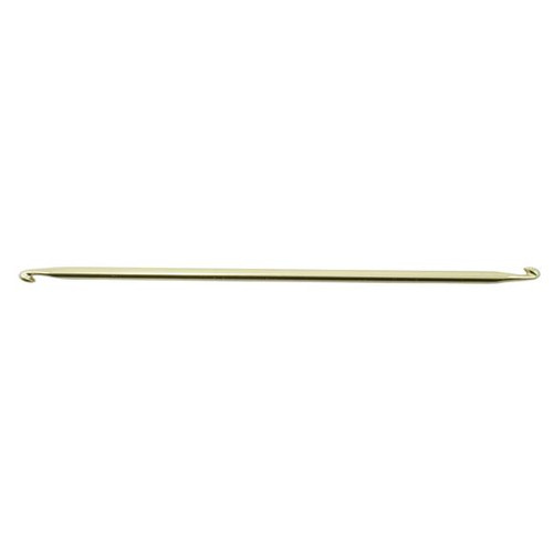 Susan Bates Silvalume Double-End Crochet Hook 10" Size J10 - Light Yellow Susan Bates Silvalume Double-End Crochet Hook 10" Size J10 - Light Yellow