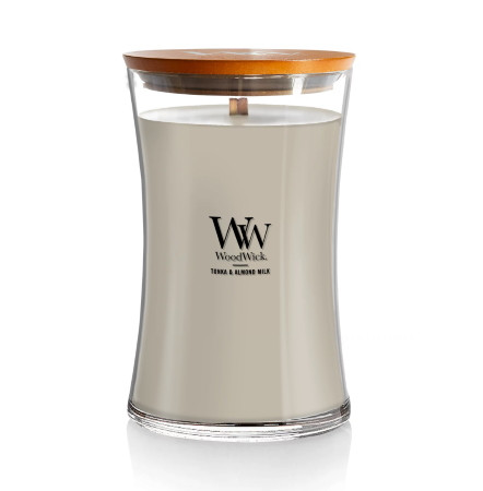 Tonka & Almond Milk - 22oz - WoodWick