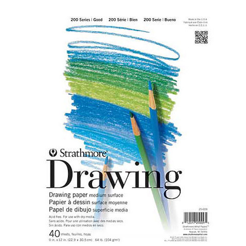 Sketching and Drawing Paper Pad Set - 5.5 x 8.5 & 9 x 12 Sketch