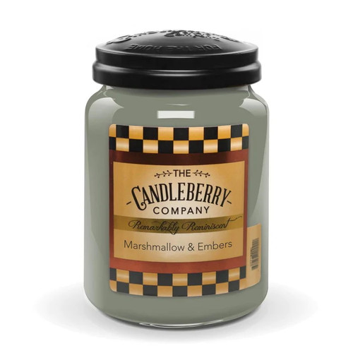 Marshmallow & Embers- Candleberry Co.- 26oz