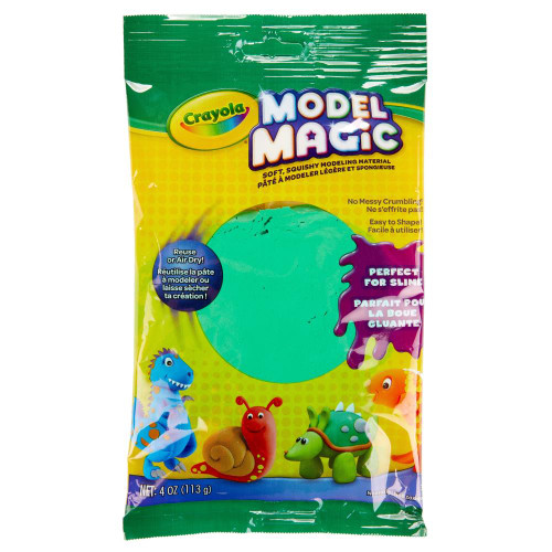 Crayola Model Magic Impasto Modellabile Bianco 226g - Morbido E Leggero, 12 Sacchetti