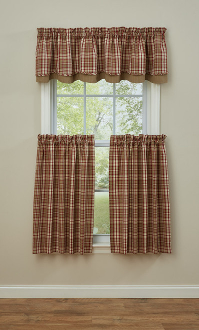 Cumberland Lined Layered Valance Cumberland Lined Layered Valance