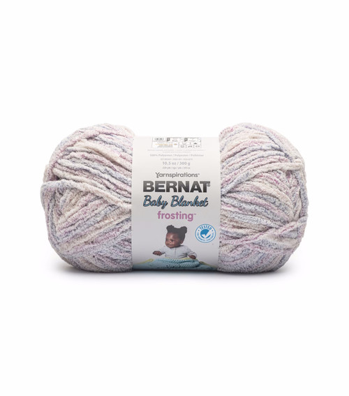 Bernat Baby Blanket Frosting Yarn - Lilac Lounge Bernat Baby Blanket Frosting Yarn - Lilac Lounge
