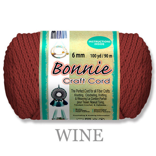 Bonnie Braided Macrame Craft Cord Bonnie Braided Macrame Craft Cord