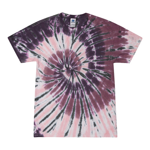 Colortone Tie-Dye T-Shirt - CHERRY COLA