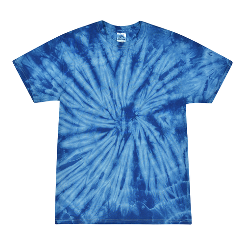 Colortone Tie-Dye T-Shirt - SPIDER ROYAL