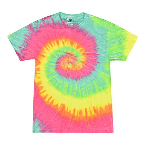 Colortone Tie-Dye T-Shirt - MINTY RAINBOW