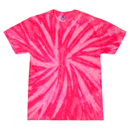 Colortone Tie-Dye T-Shirt - NEON BUBBLEGUM