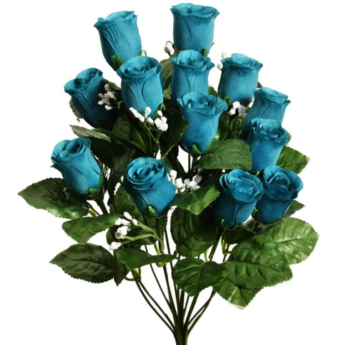 Colorfast Lillian Rose Bud Bush - Teal