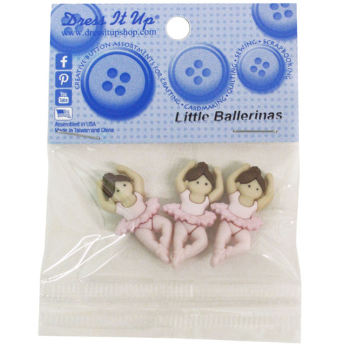 Little Ballerinas Buttons