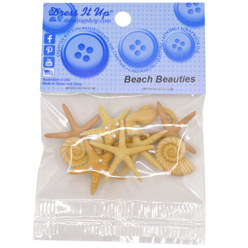 Beach Beauties Buttons Beach Beauties Buttons
