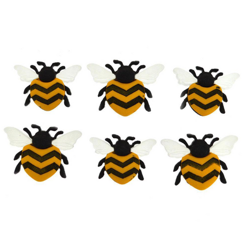 Bee Happy Buttons