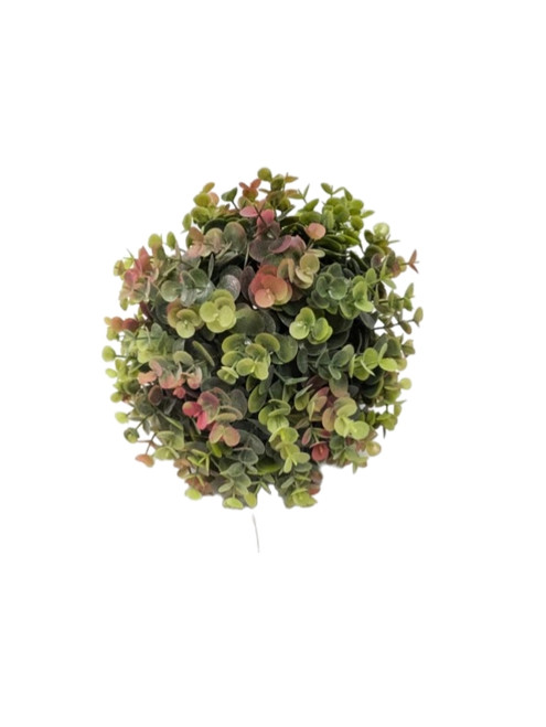 Eucalyptus Topiary Half Ball - Red Green Eucalyptus Topiary Half Ball - Red Green