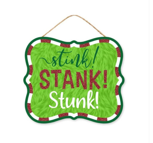 Stink! Stank! Stunk! Glitter Sign Stink! Stank! Stunk! Glitter Sign