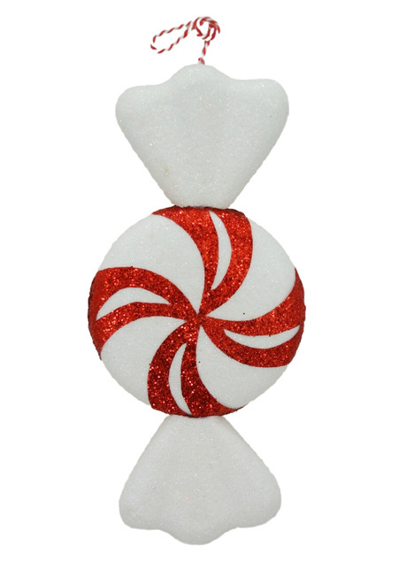 Large Peppermint Candy Foam Christmas Ornament - 12" x 5" Large Peppermint Candy Foam Christmas Ornament - 12" x 5"