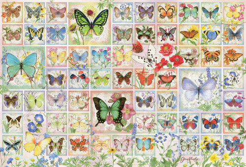 Butterflies and Blossoms | 2000 Piece