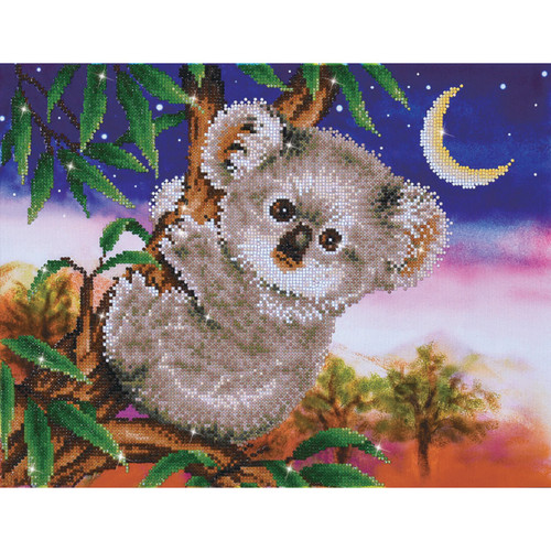DIAMOND DOTZ ® Diamond Painting Kit - Koala Snack 14.6x18.9 IN