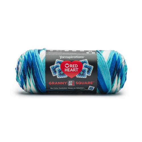 Red Heart® All in One™ Granny Square™ Yarn - Carnation Code - Ben