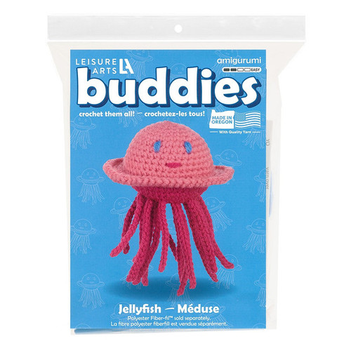 Leisure Arts Crochet Buddies Jellyfish Kit