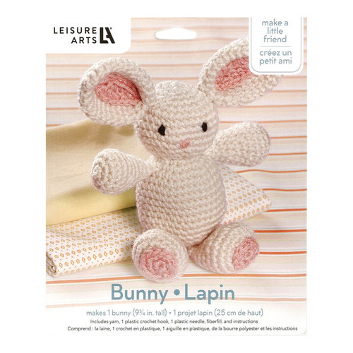 Leisure Arts Crochet Friend Bunny Small Kit