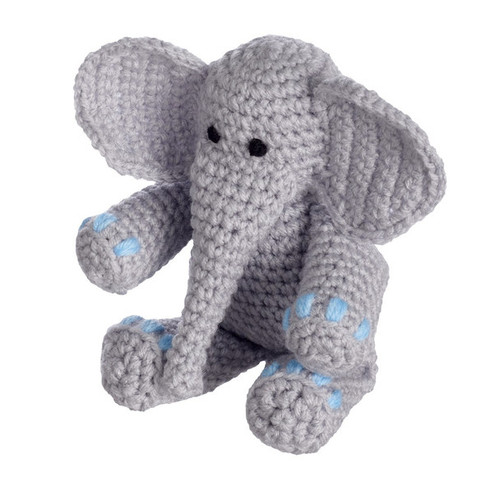 Leisure Arts Crochet Friend Elephant Small Kit
