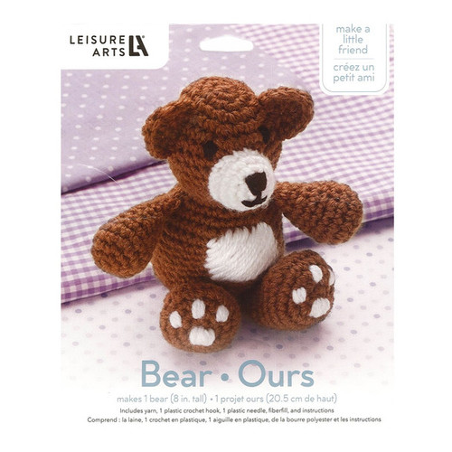 Leisure Arts Crochet Friend Bear Small