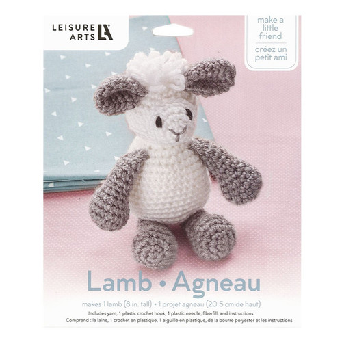 Leisure Arts Crochet Friend Lamb Small