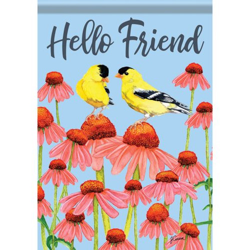 "Hello Friend" Dura Soft™ Flag