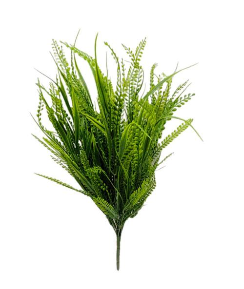 21" Artificial Button Fern