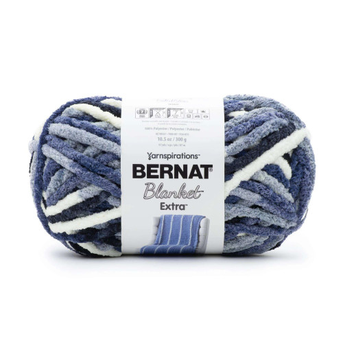 Bernat Blanket Extra - Faded Blues Bernat Blanket Extra - Faded Blues