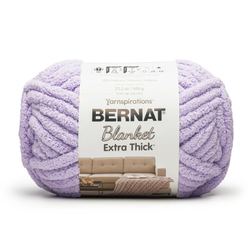 Bernat Blanket Extra Thick Yarn - Lavender Bernat Blanket Extra Thick Yarn - Lavender