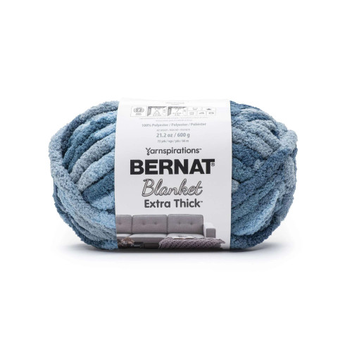 Bernat Blanket Extra Thick Yarn - Glacier Bernat Blanket Extra Thick Yarn - Glacier