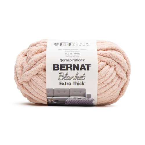 Bernat Blanket Extra Thick Yarn - Pink Dust
