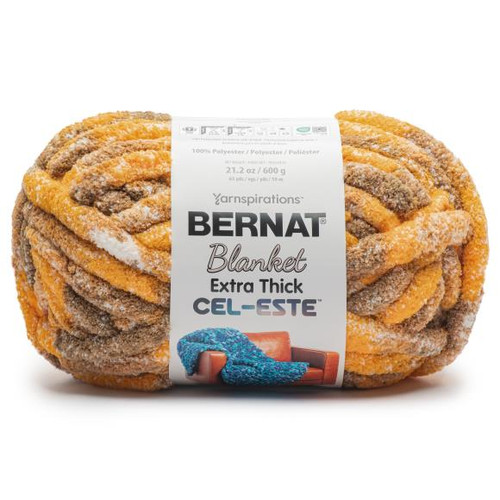 Bernat Blanket Extra Thick Cel-Este - Celestial Teal - Ben