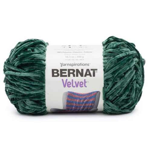 Bernat Velvet Yarn - Pine Bernat Velvet Yarn - Pine