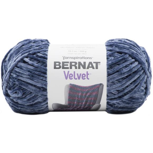 Bernat Velvet Yarn - Indigo Bernat Velvet Yarn - Indigo