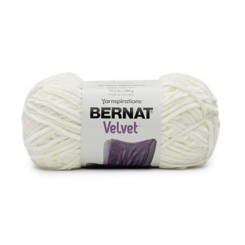 Bernat Velvet Yarn - White Bernat Velvet Yarn - White