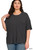 Zenana Oversized Ribbed Round Neck Short Sleeve Pocket Tee Zenana Oversized Ribbed Round Neck Short Sleeve Pocket Tee