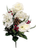 Cream Roses & Hydrangeas With Berries & Pinecones