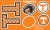 UNIVERSITY OF TENNESSEE-Collegiate Pillow Project-100% Polyester Minky-TEN1359