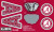 UNIVERSITY OF ALABAMA-Collegiate Pillow Project-100% Polyester Minky-AL1359