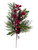 Red Berry & Pine Pick