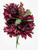 Fall Dahlias & Daisies - Burgundy